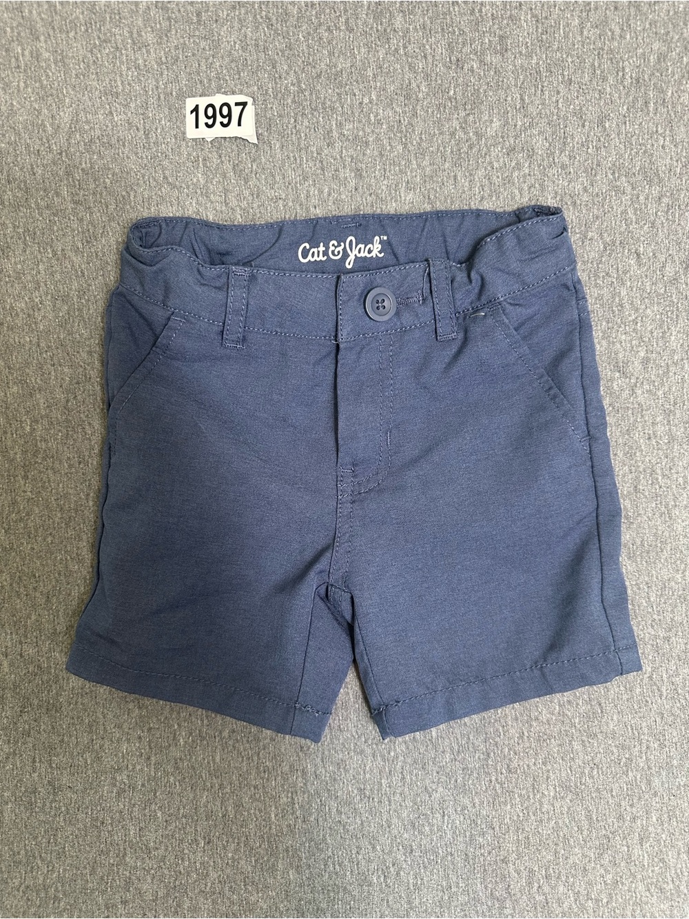 Cat & Jack Navy Blue Pull-On Shorts
